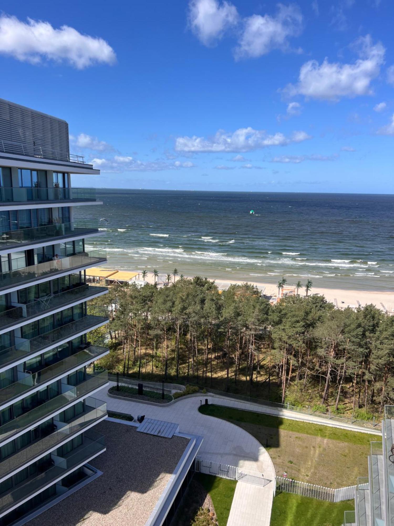 Wave Sea View Lägenhet Miedzyzdroje Exteriör bild