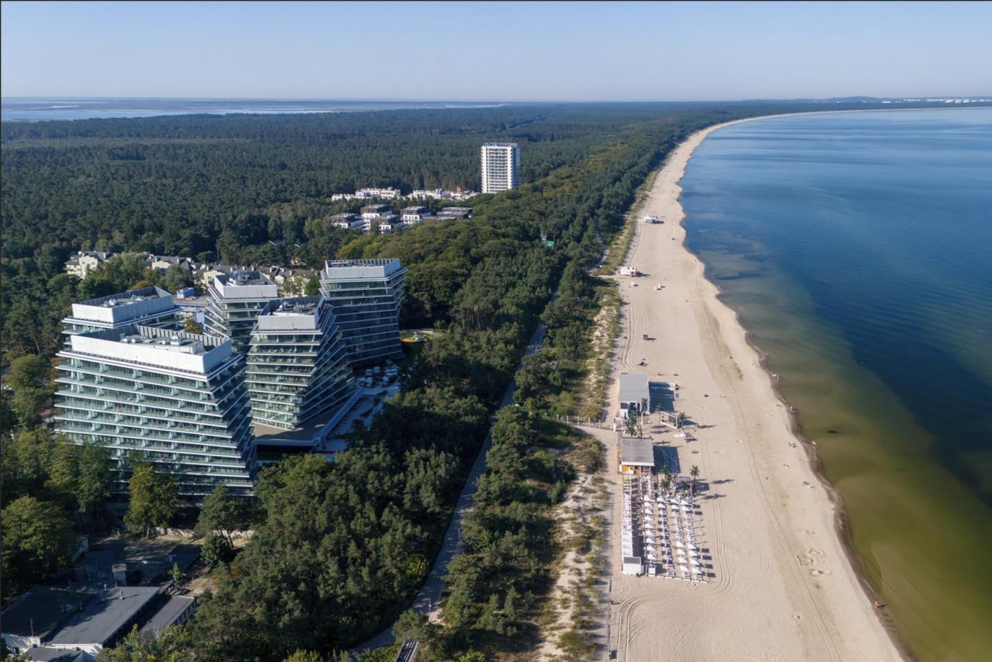 Wave Sea View Lägenhet Miedzyzdroje Exteriör bild