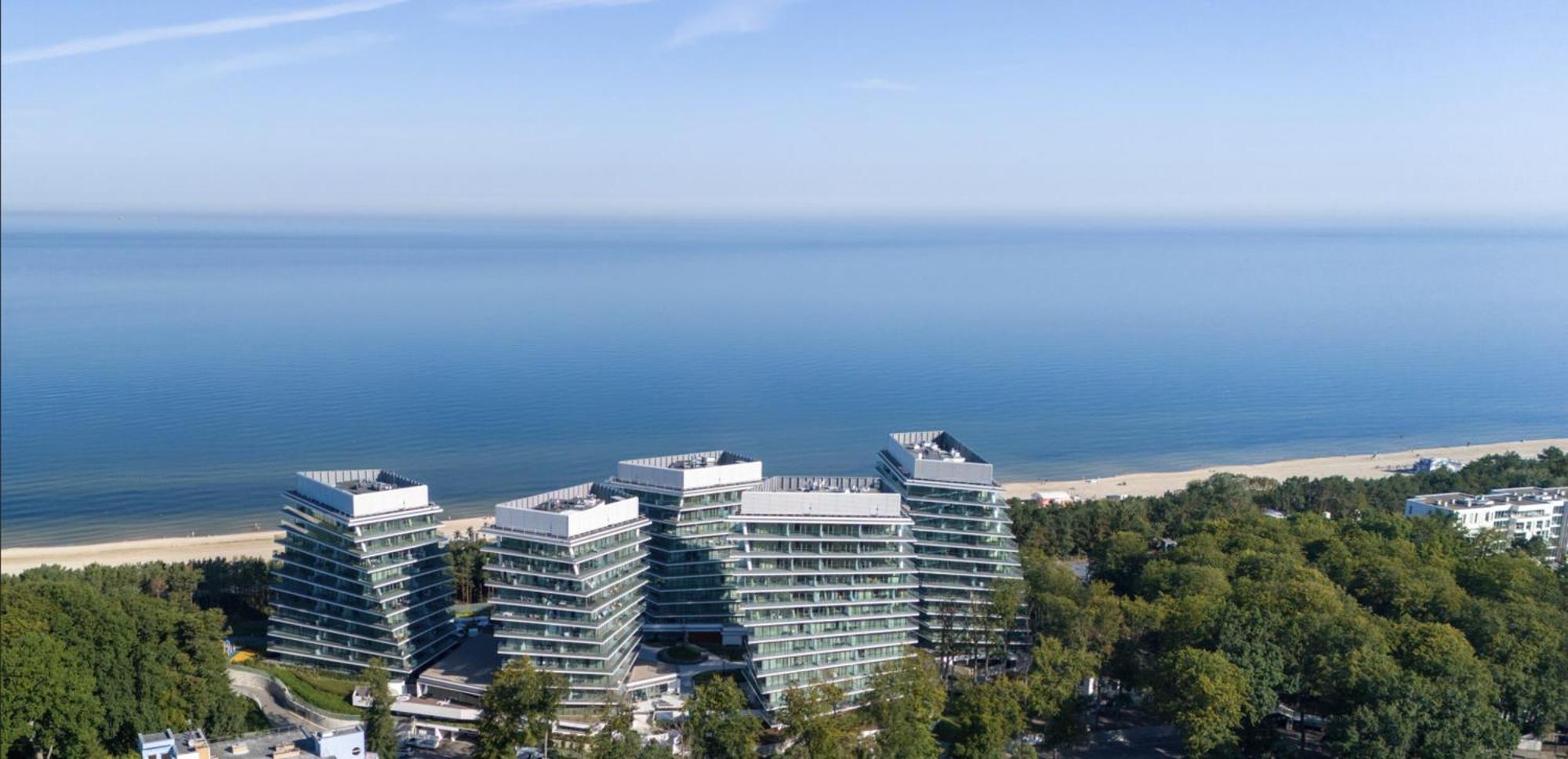 Wave Sea View Lägenhet Miedzyzdroje Exteriör bild